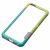 Чехол-бампер силиконовый для Apple iPhone 6 Plus / 6S Plus (голубой с салатовым) Walnutt