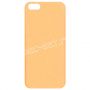 Чехол-накладка пластиковый для Apple iPhone 5 / 5S / SE ультратонкий (оранжевый)