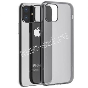 Чехол-накладка силиконовый для Apple iPhone 11 (серый) HOCO