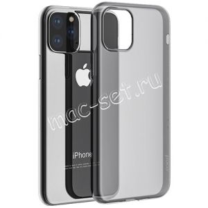 Чехол-накладка силиконовый для Apple iPhone 11 Pro Max (серый) HOCO