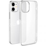 Чехол-накладка силиконовый для Apple iPhone 12 mini (прозрачный) HOCO