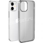 Чехол-накладка силиконовый для Apple iPhone 12 mini (серый) HOCO