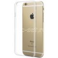 Чехол-накладка силиконовый для Apple iPhone 6 Plus / 6S Plus (прозрачный 1.0мм)