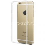 Чехол-накладка силиконовый для Apple iPhone 6 Plus / 6S Plus (прозрачный 1.0мм)