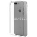 Чехол-накладка силиконовый для Apple iPhone 7 Plus / 8 Plus (прозрачный 0.5мм)