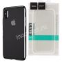 Чехол-накладка силиконовый для Apple iPhone X / XS (прозрачный) HOCO