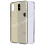 Чехол-накладка силиконовый для Apple iPhone X / XS (серый) iBox Crystal