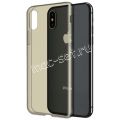 Чехол-накладка силиконовый для Apple iPhone X / XS (серый) iBox Crystal