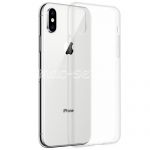 Чехол-накладка силиконовый для Apple iPhone X / XS (прозрачный 1.0мм)
