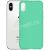 Чехол-накладка силиконовый для Apple iPhone X / XS (бирюзовый 1.0мм) матовый