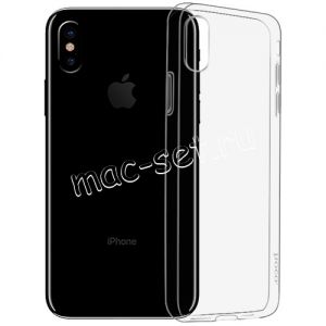 Чехол-накладка силиконовый для Apple iPhone XS Max (прозрачный) HOCO