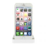 Док-станция для Apple iPhone 5 / 5S / 6 / 6S / 6 Plus / 6S Plus / 7 / 7 Plus (белая)
