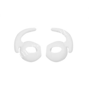 Силиконовая накладка для гарнитуры Apple AirPods (белая)