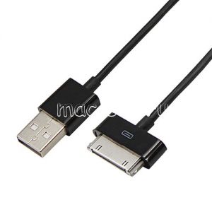Дата-кабель для Apple 30-контактный разъем 1м (черный)