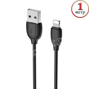 Дата-кабель для Apple Lightning 1м Borofone BX19 Benefit (черный)