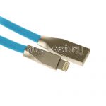 Дата-кабель для Apple Lightning 1м [плоский] Red Line Smart High Speed (синий)