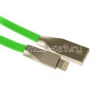 Дата-кабель для Apple Lightning 1м [плоский] Red Line Smart High Speed (зеленый)