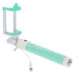 Монопод для селфи Selfie Stick Apple Lightning (бирюзовый)