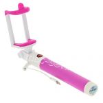 Монопод для селфи Selfie Stick Apple Lightning (розовый)