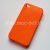 Чехол-накладка пластиковый для Apple iPhone 4 / 4S сетка (оранжевый)