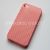 Чехол-накладка пластиковый для Apple iPhone 4 / 4S сетка (розовый)
