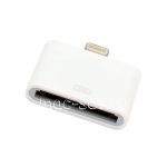 Переходник для Apple 30 контактный разъем-8 контактный Lightning (белый)