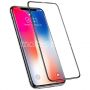 Защитное стекло 3D для Apple iPhone 11 Pro [клеится на весь экран] Hoco Nano A12 (черное)
