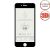 Защитное стекло 3D для Apple iPhone 6 / 6S [изогнутое клеится на весь экран] (черное)