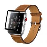 Защитное стекло для Apple Watch 38 мм (черное)