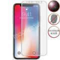 Защитное стекло для Apple iPhone X / XS [клеится на весь экран] Aiwo (белое матовое)