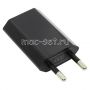 Сетевое зарядное устройство 1xUSB 1000mA для Apple iPhone (черное)