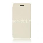 Чехол-книжка кожаный для ASUS PadFone mini 4.3 A11 (белый)