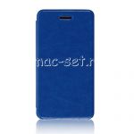 Чехол-книжка кожаный для ASUS PadFone mini 4.3 A11 (синий)
