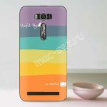Чехол-накладка силиконовый для ASUS ZenFone 2 Laser ZE500KL / ZE500KG с рисунком (Rainbow cats)