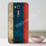 Чехол-накладка силиконовый для ASUS ZenFone 2 Laser ZE550KL с принтом (Russian flag)