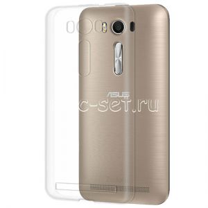 Чехол-накладка силиконовый для ASUS ZenFone 2 Laser ZE500KL / ZE500KG (прозрачный 1.0мм)