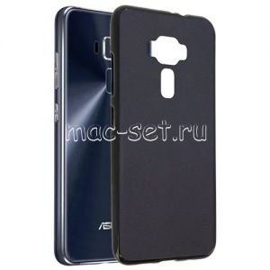 Чехол-накладка силиконовый для ASUS ZenFone 3 ZE520KL (черный 1.2мм) Soft-Touch