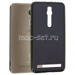 Чехол-накладка силиконовый для ASUS ZenFone 2 ZE550ML / ZE551ML (черный 1.2мм) Soft-Touch