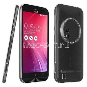 Чехол-накладка силиконовый для ASUS ZenFone Zoom ZX551ML (прозрачный 0.5мм)