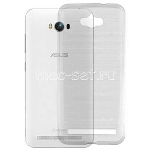 Чехол-накладка силиконовый для ASUS ZenFone Max ZC550KL (серый 0.5мм)