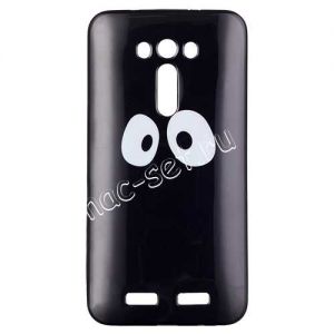 Чехол-накладка силиконовый для ASUS ZenFone 2 Laser ZE550KL с принтом (Глаза)