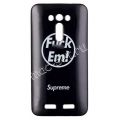 Чехол-накладка силиконовый для ASUS ZenFone 2 Laser ZE550KL с принтом (Надпись F**c Em)