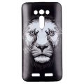Чехол-накладка силиконовый для ASUS ZenFone 2 Laser ZE550KL с принтом (Лев)
