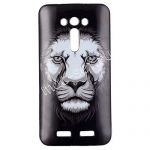 Чехол-накладка силиконовый для ASUS ZenFone 2 Laser ZE550KL с принтом (Лев)