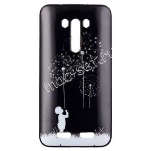 Чехол-накладка силиконовый для ASUS ZenFone Selfie ZD551KL с принтом (Dandelion)