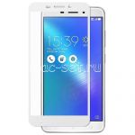 Защитное стекло для ASUS ZenFone 3 Laser ZC551KL [на весь экран] (белое)