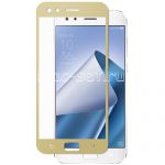 Защитное стекло для ASUS ZenFone 4 Pro ZS551KL [на весь экран] (золотистое)