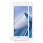 Защитное стекло для ASUS ZenFone 4 ZE554KL [на весь экран] (белое)