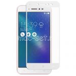 Защитное стекло для ASUS ZenFone Live ZB501KL [на весь экран] (белое)