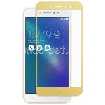 Защитное стекло для ASUS ZenFone Live ZB501KL [на весь экран] (золотистое)